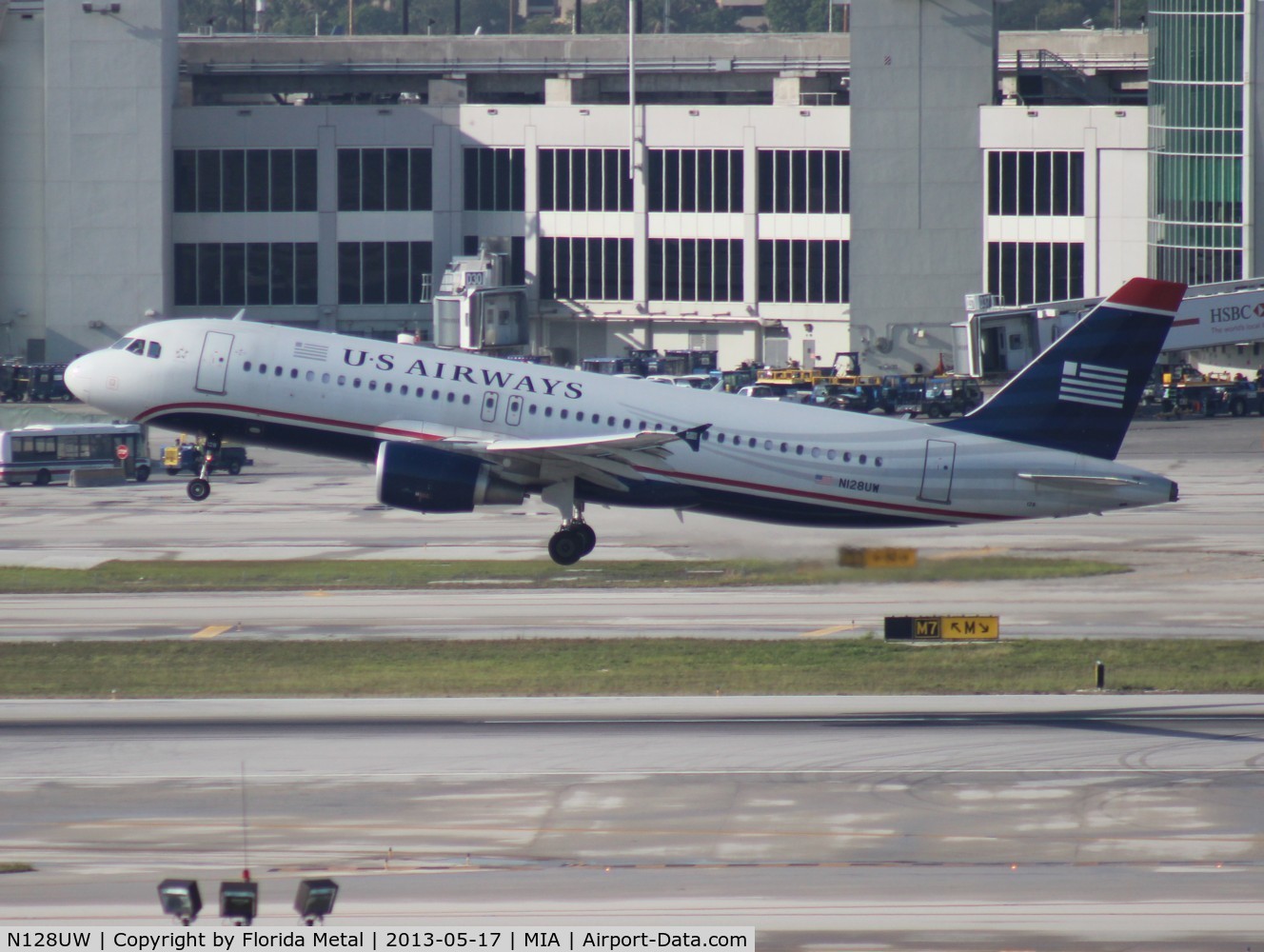 N128UW, 2010 Airbus A320-214 C/N 4242, US Airways A320