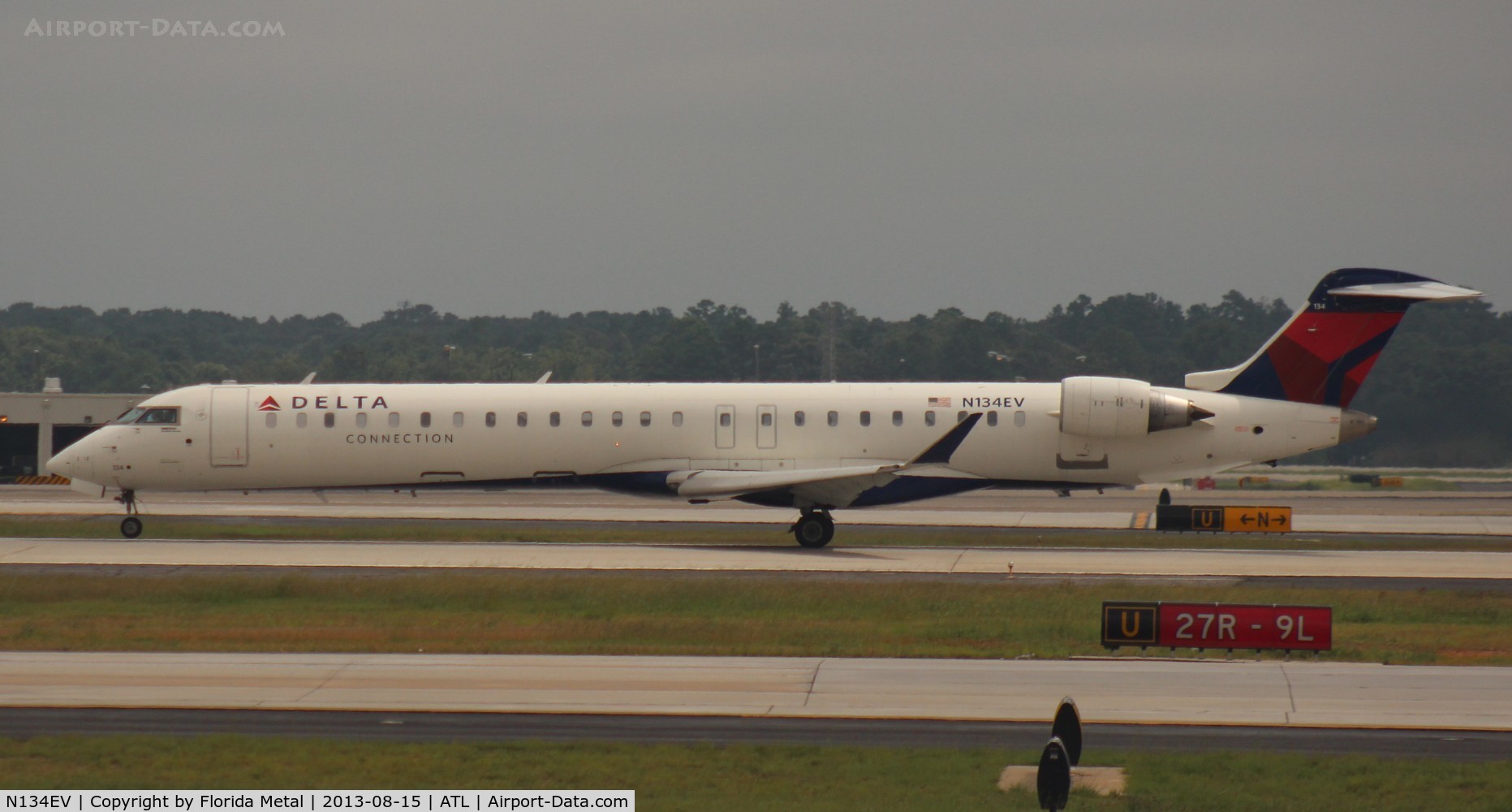 N134EV, 2009 Bombardier CRJ-900ER (CL-600-2D24) C/N 15223, Delta Connection CRJ-900