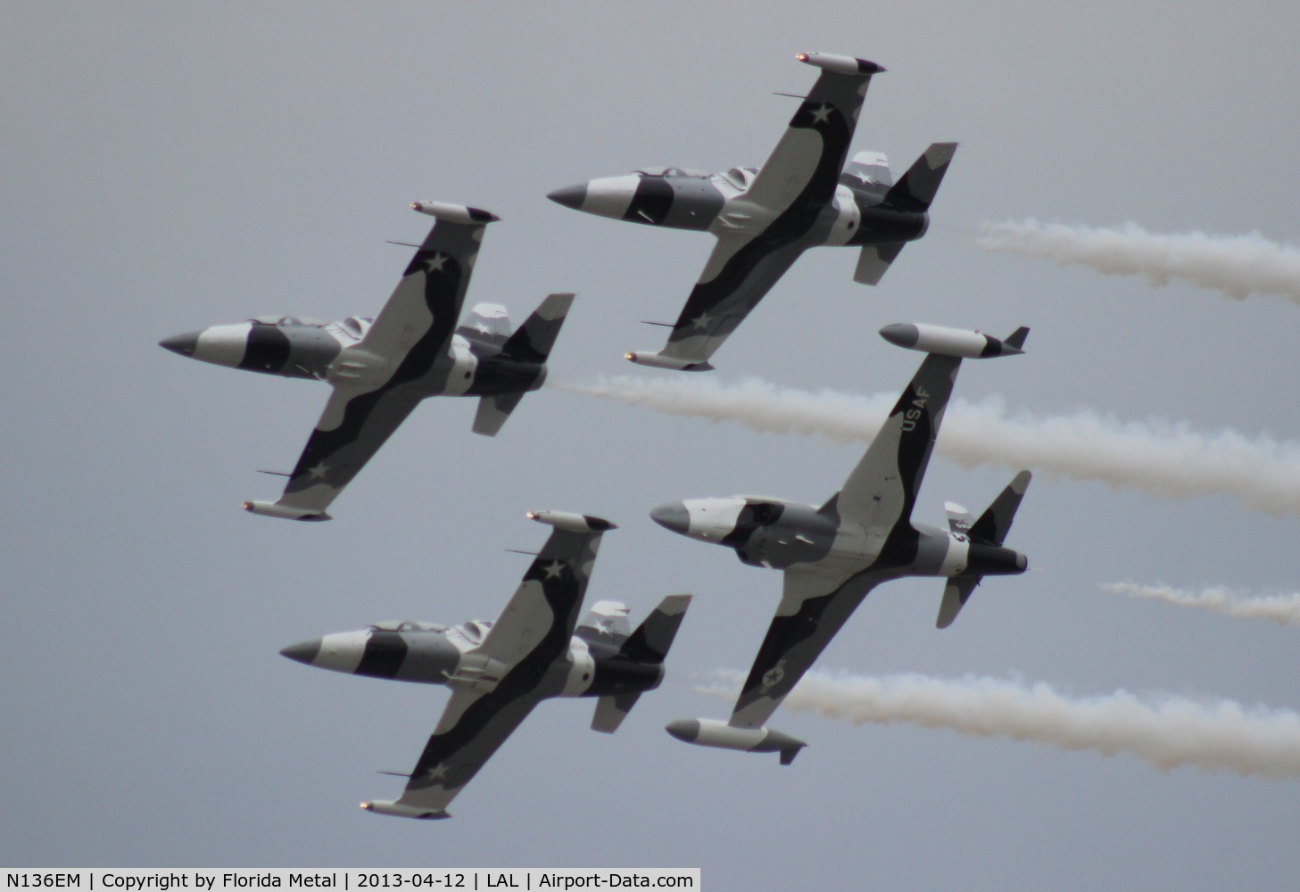 N136EM, 1984 Aero L-39C Albatros C/N 432917, Black Diamond Jet Team L-39