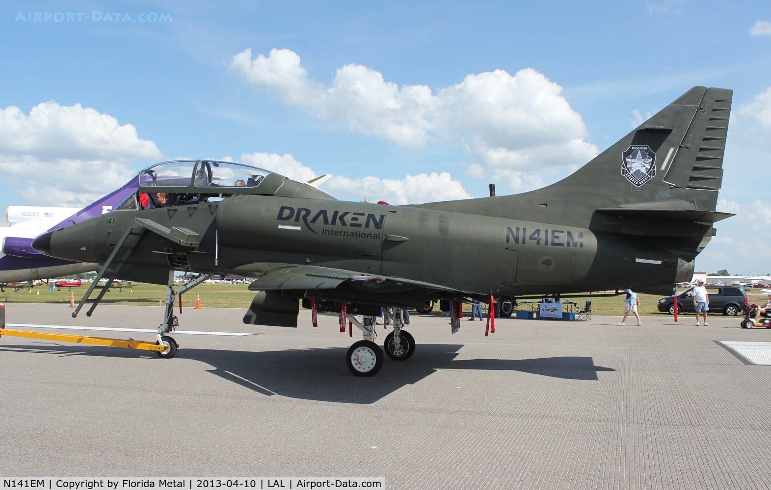 N141EM, 1970 Douglas TA-4K Skyhawk C/N 157915, Draken A-4