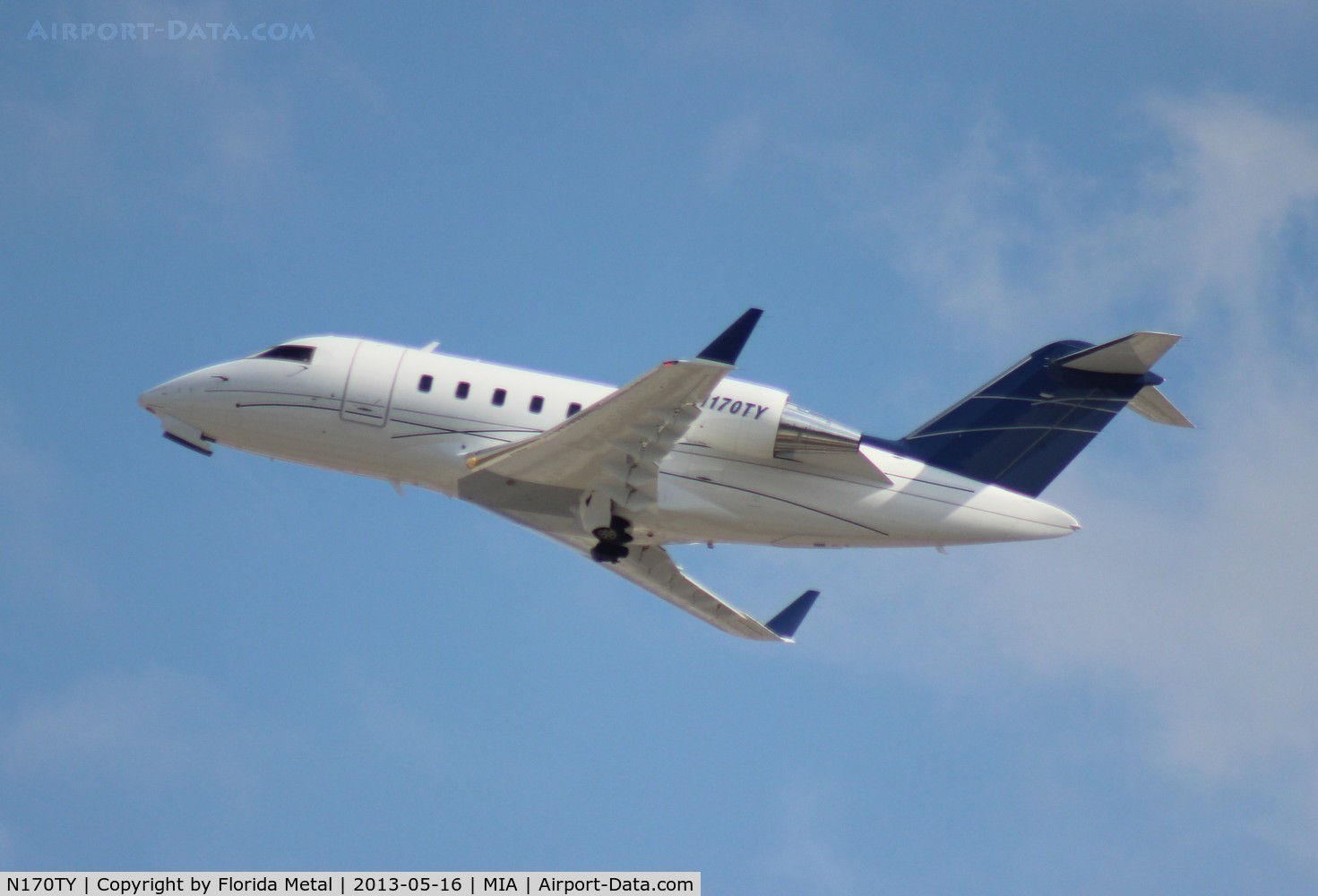 N170TY, 2007 Bombardier Challenger 605 (CL-600-2B16) C/N 5702, Challenger 605