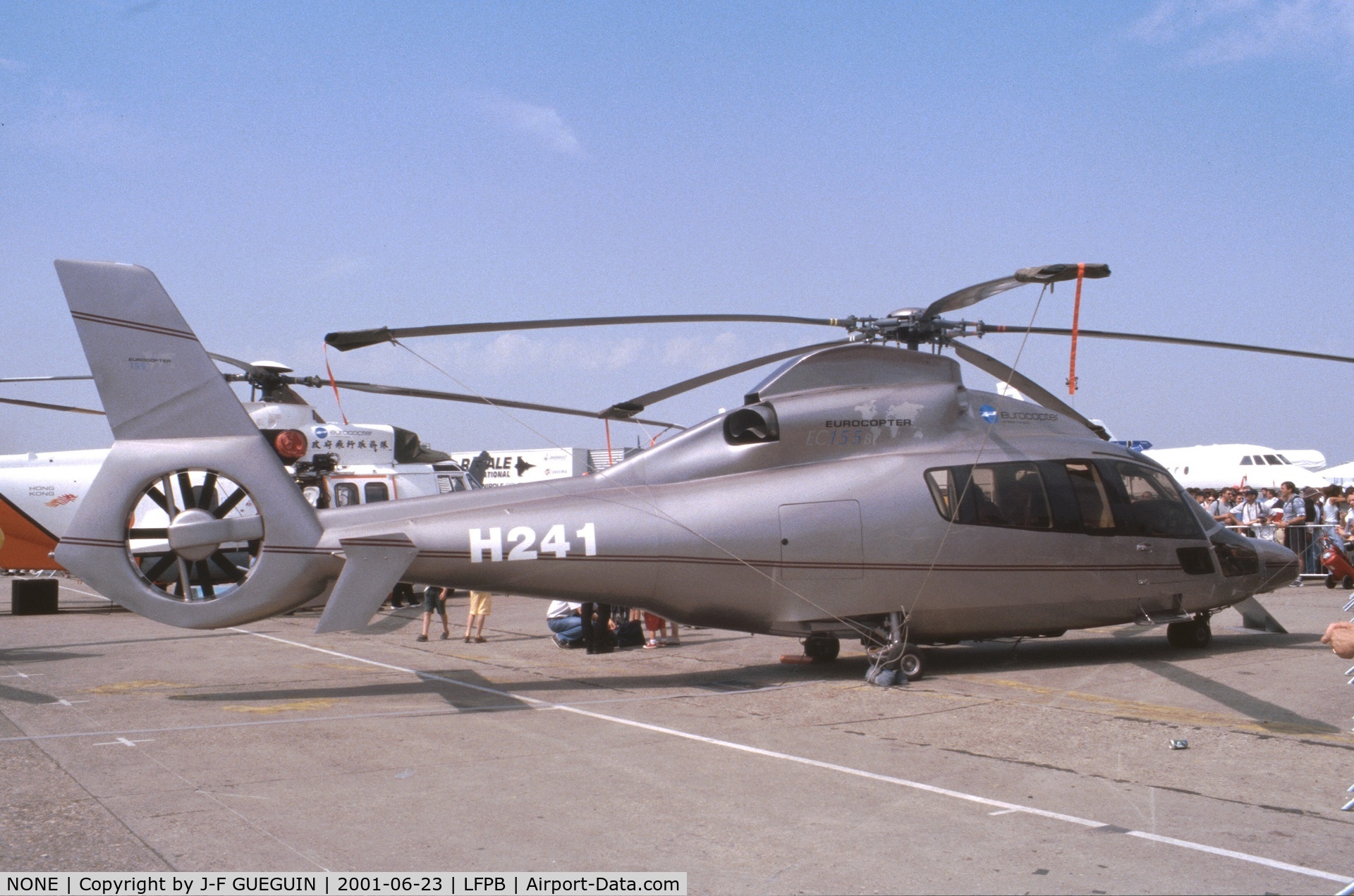 NONE, Eurocopter EC-155B Dauphin (Mock-up) C/N None - Replica, On display at 2001 paris-Le Bourget airshow.