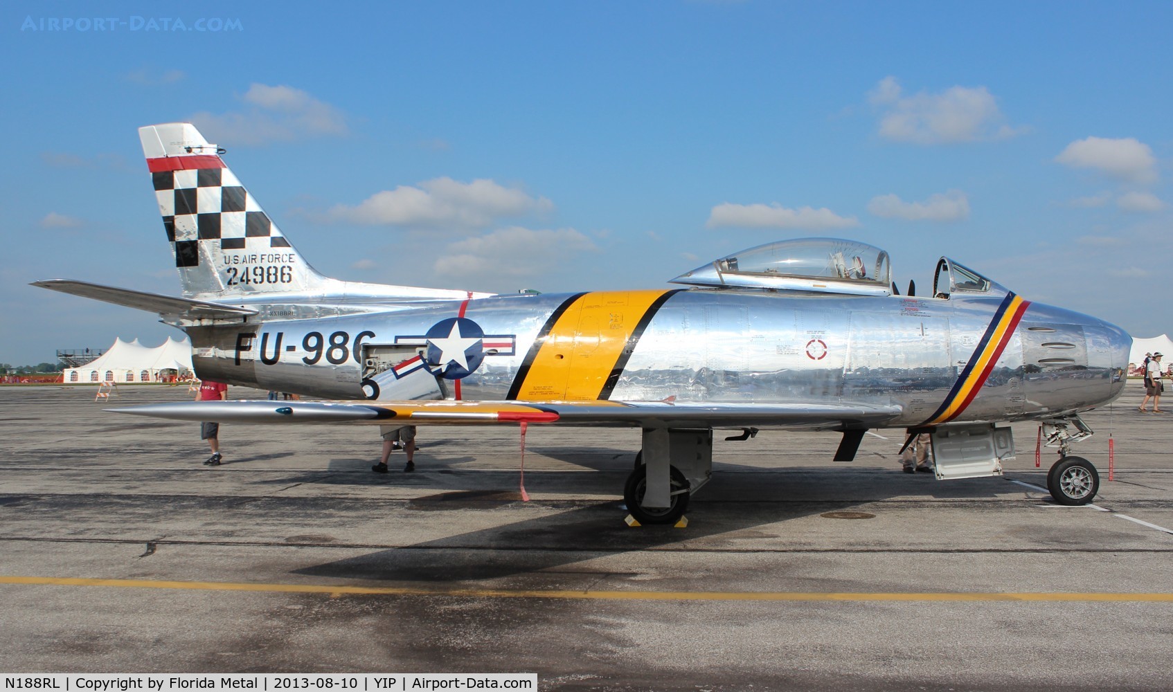 N188RL, 1952 North American F-86F Sabre C/N 191-682, F-86 Sabre 