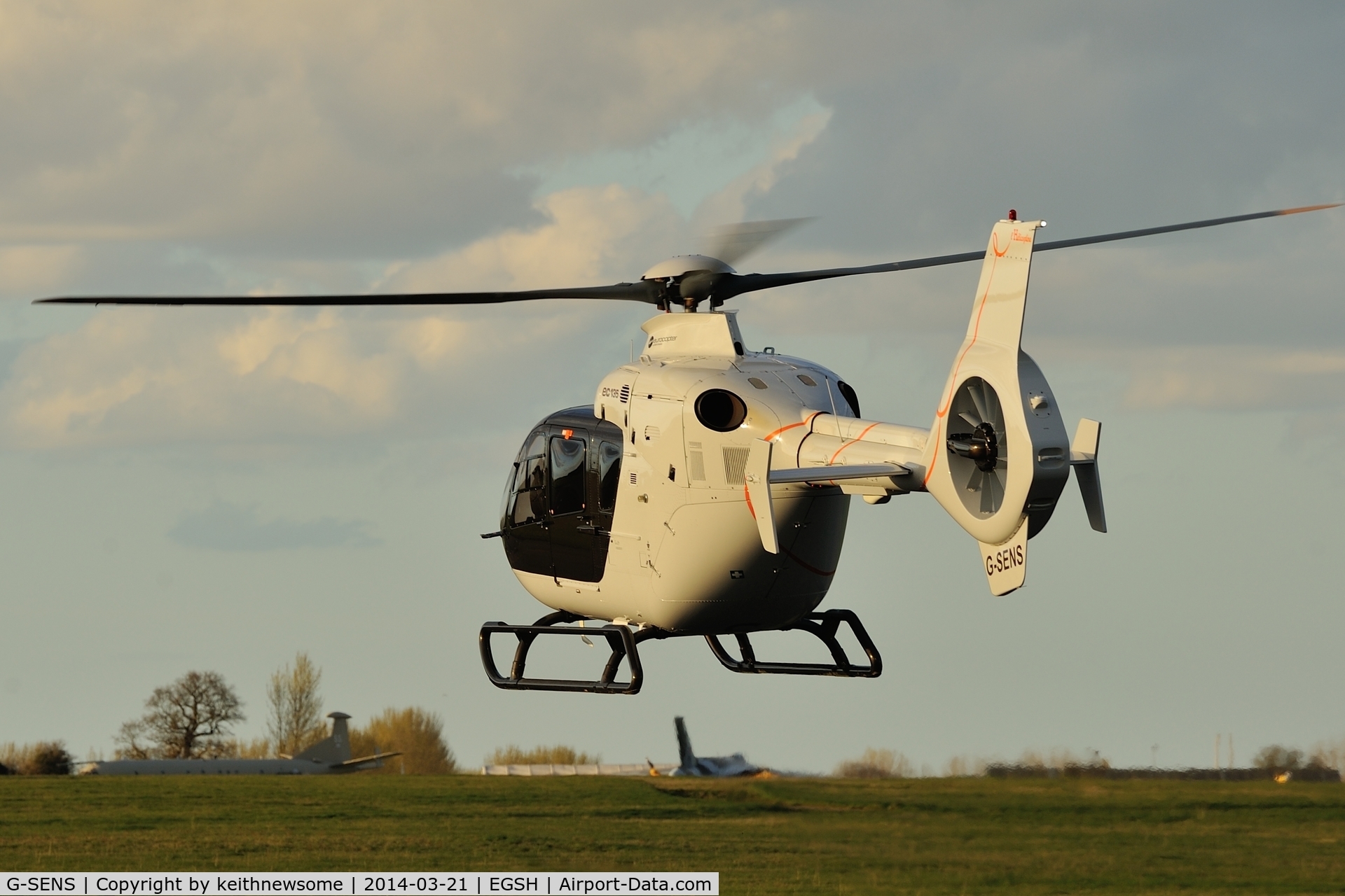 G-SENS, 2009 Eurocopter EC-135T-2+ C/N 0833, Leaving for Battersea !