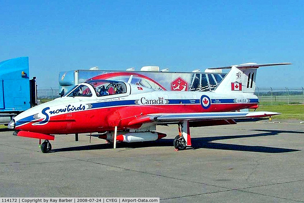 114172, Canadair CT-114 Tutor C/N 1172, Canadair CT-114 Tutor [1172] (Royal Canadian Air Force) Edmonton-International~C 24/07/2008