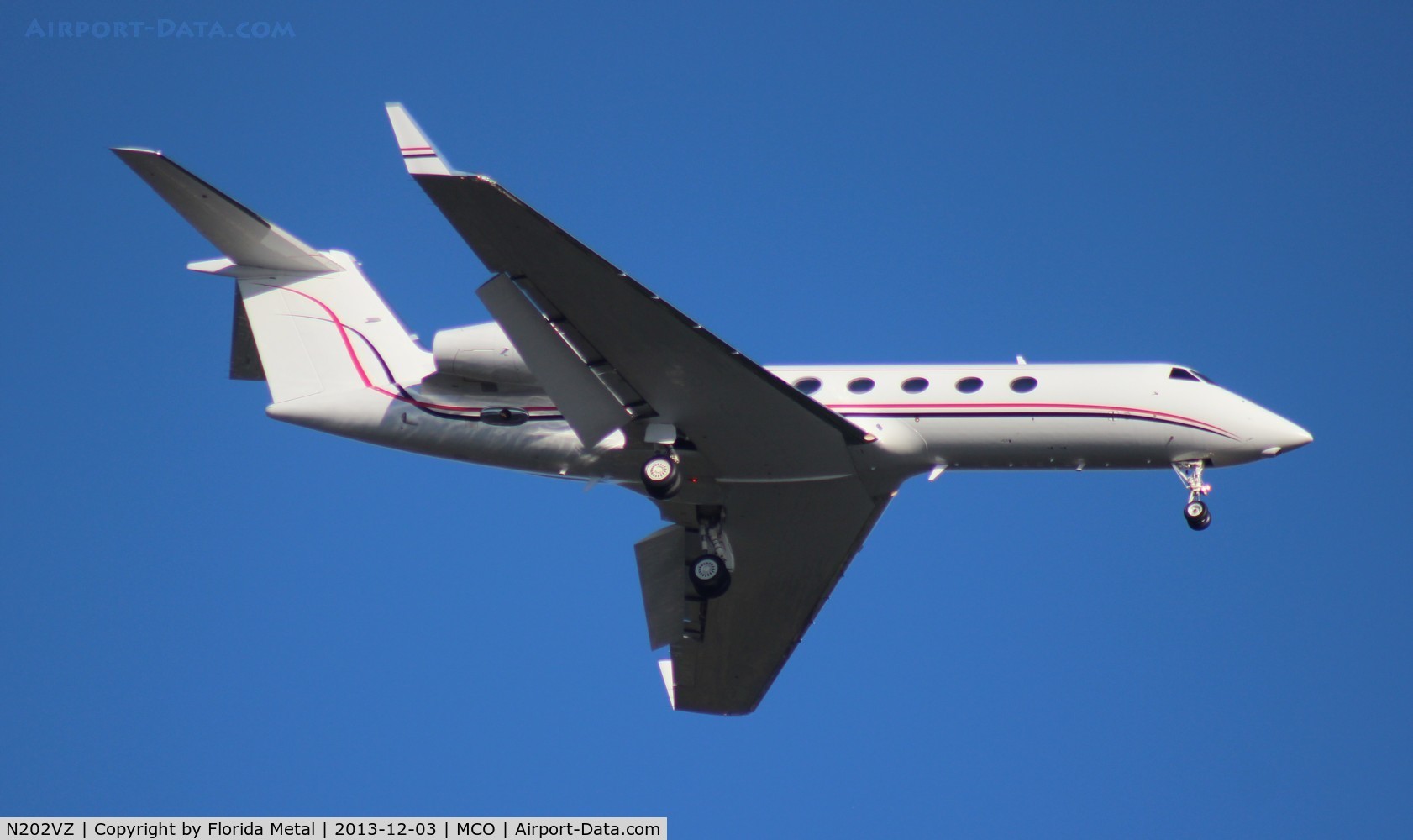 N202VZ, Gulfstream Aerospace GIV-X (G450) C/N 4158, Gulfstream G450