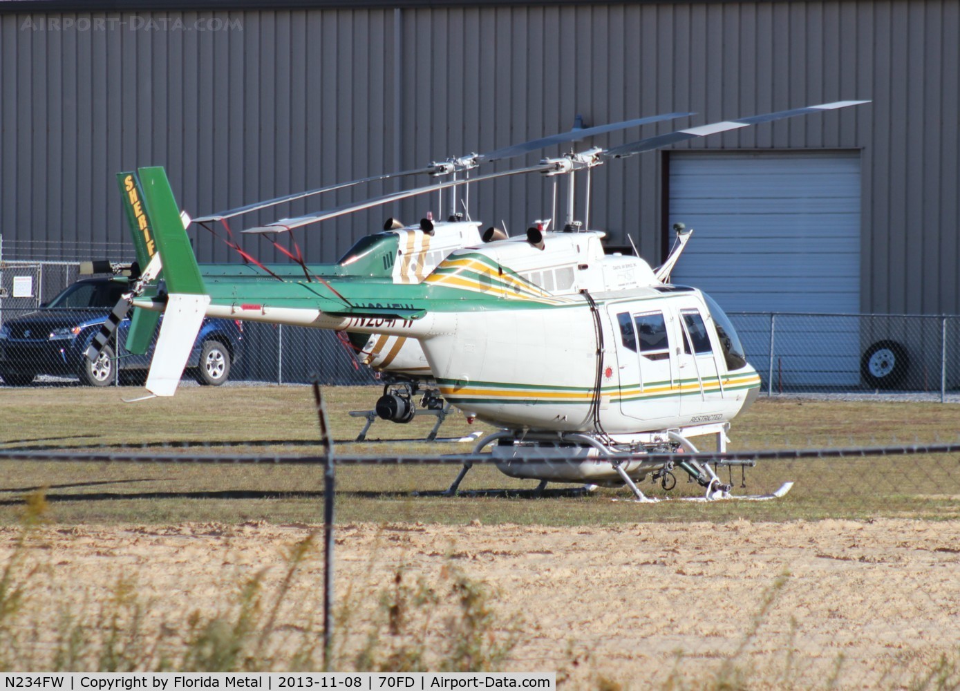 N234FW, Bell OH-58A C/N 69-16130, Gulf Coast Helicopters OH-58