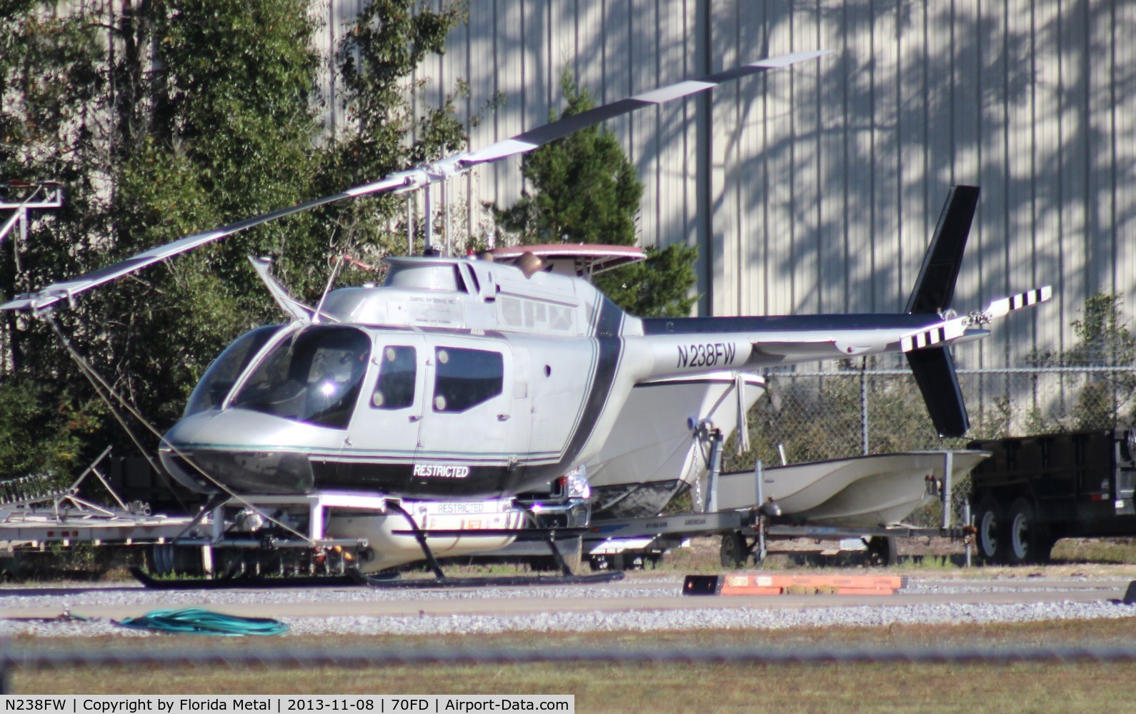 N238FW, Bell OH-58A Kiowa C/N 40774, Bell OH-58A