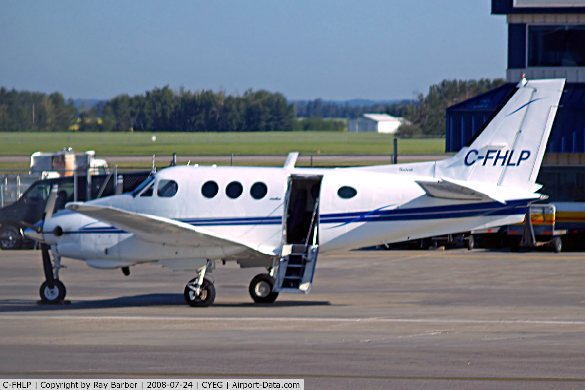 C-FHLP, 1976 Beech C90 King Air C/N LJ-685, Beech C90 King Air [LJ-685] Edmonton-International~C 24/07/2008