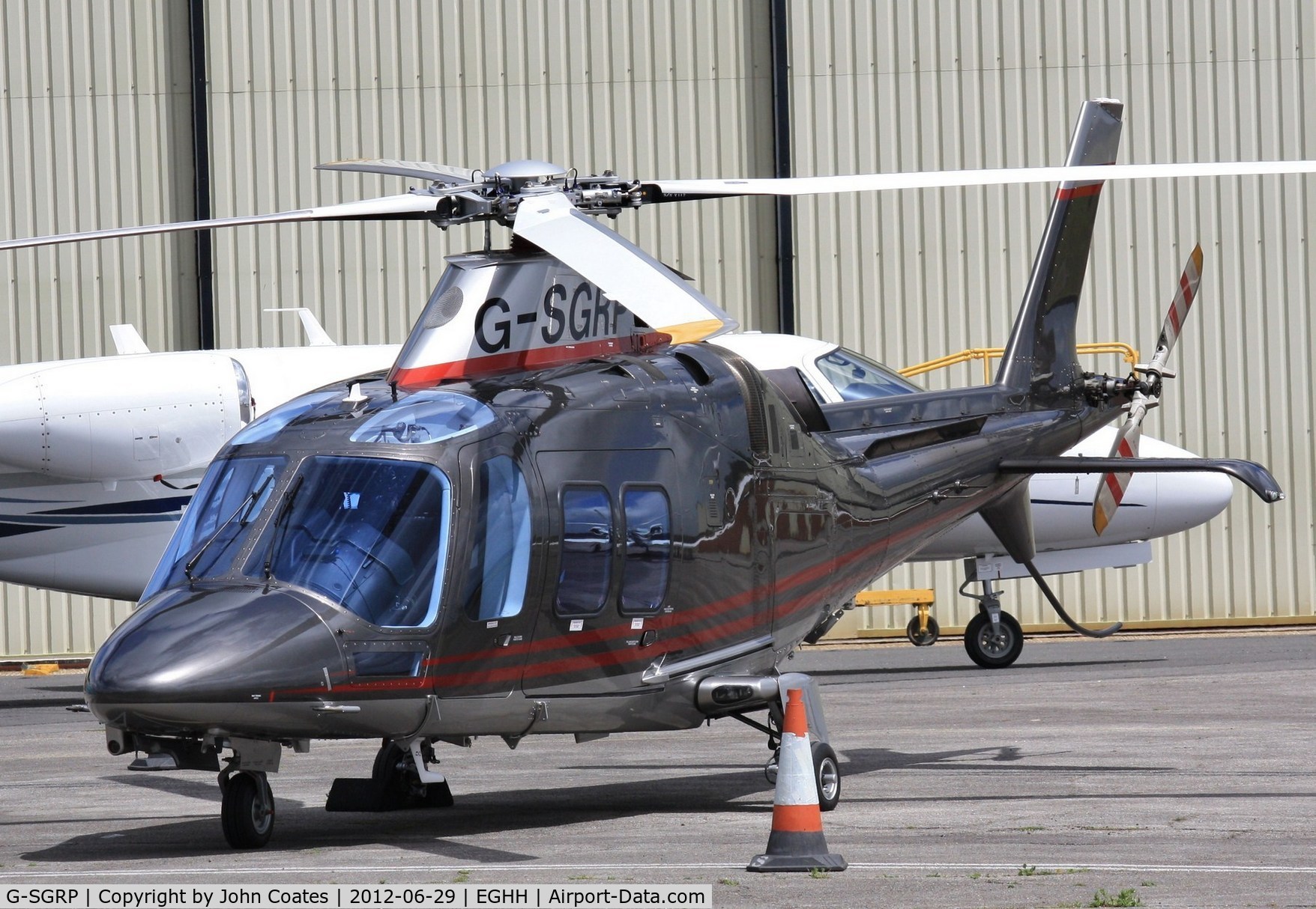 G-SGRP, 2011 AgustaWestland AW-109SP Grand New C/N 22236, At Sigs