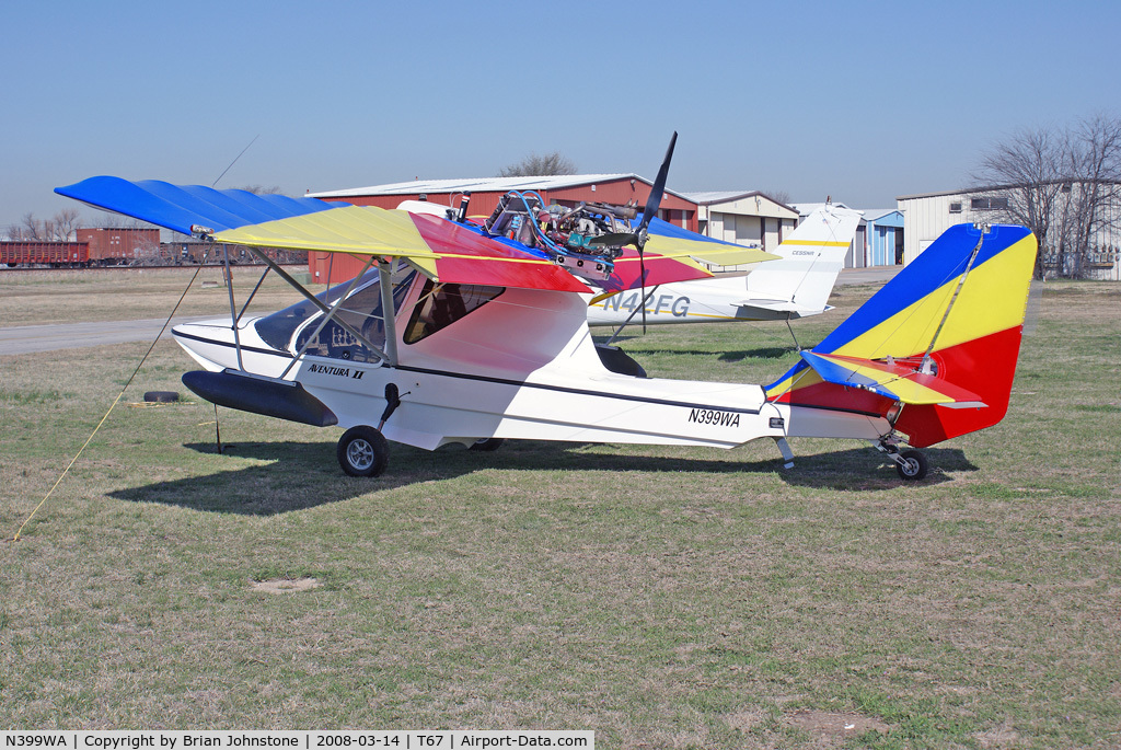 N399WA, 2007 Aero Adventure Aventura II C/N AA2A0119, N399WA Aventura II  T67 14.3.08