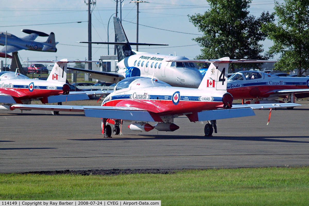 114149, Canadair CT-114 Tutor C/N 1149, Canadair CT-114 Tutor [1149] (Royal Canadian Air Force) Edmonton-International~C 24/07/2008