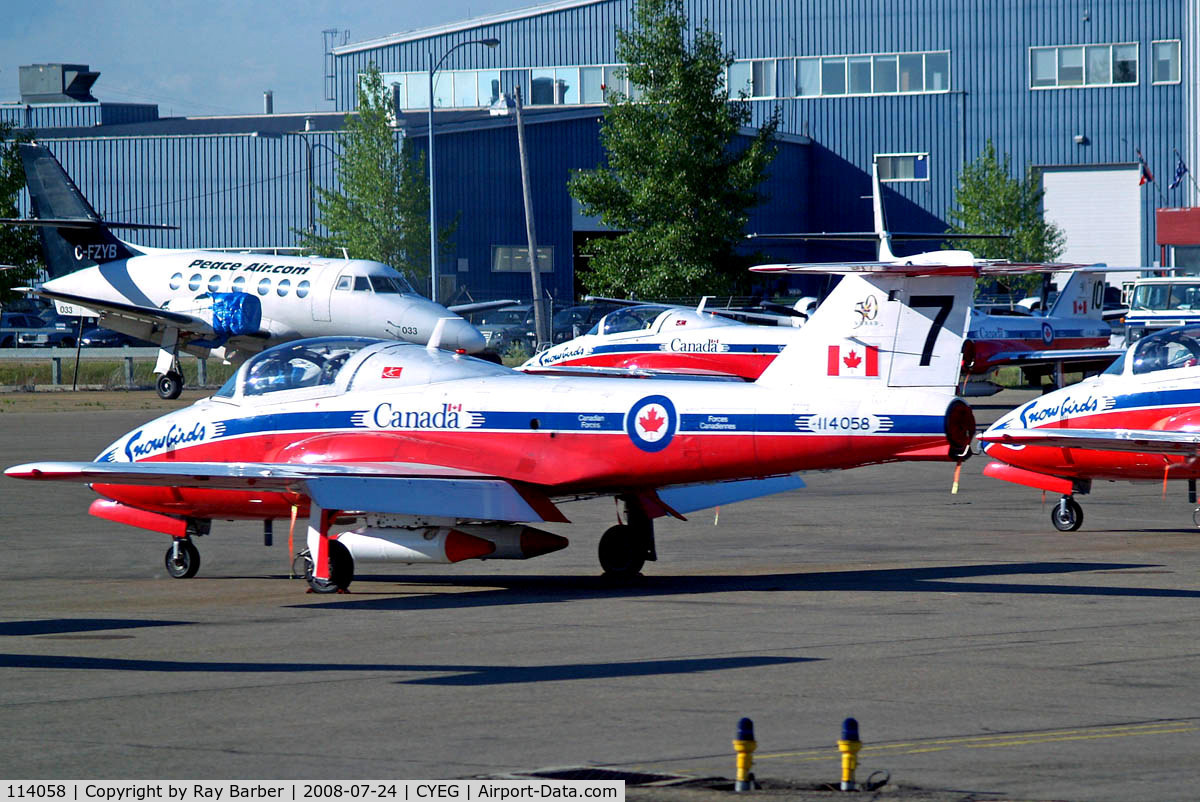 114058, Canadair CT-114 Tutor C/N 1058, Canadair CT-114 Tutor [1058] (Royal Canadian Air Force) Edmonton-International~C 24/07/2008