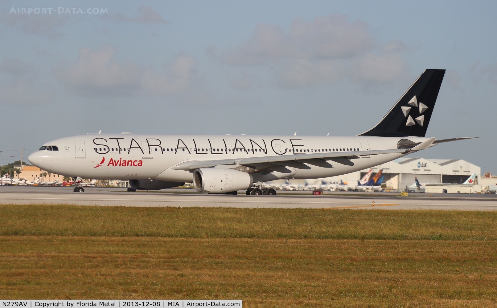 N279AV, 2011 Airbus A330-243 C/N 1279, Star Alliance A330, formerly with Taca titles now with Avianca