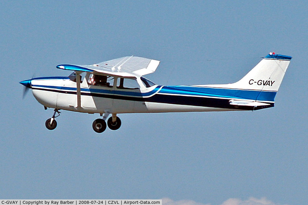 C-GVAY, 1973 Cessna 172M C/N 17261397, Cessna 172M Skyhawk {172-61397] Edmonton-Villeneuve~C 24/07/2008