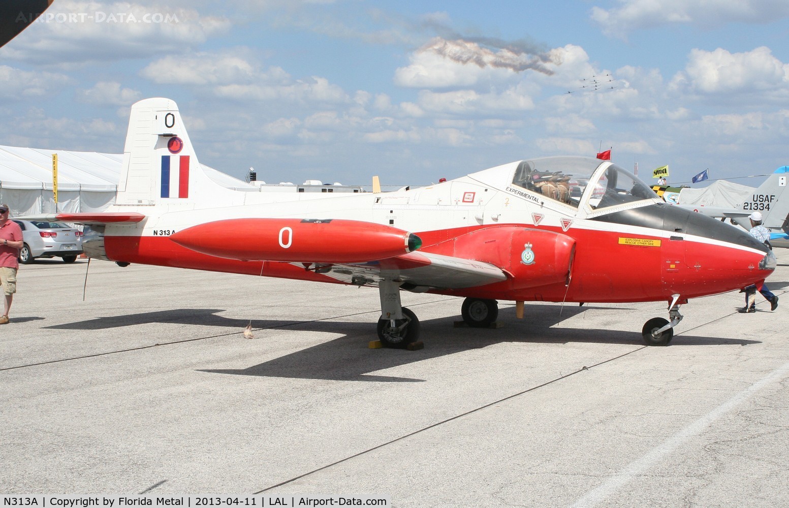 N313A, 1974 BAC 84 Jet Provost T.5A C/N EEP/JP/970, BAC Jets Provost