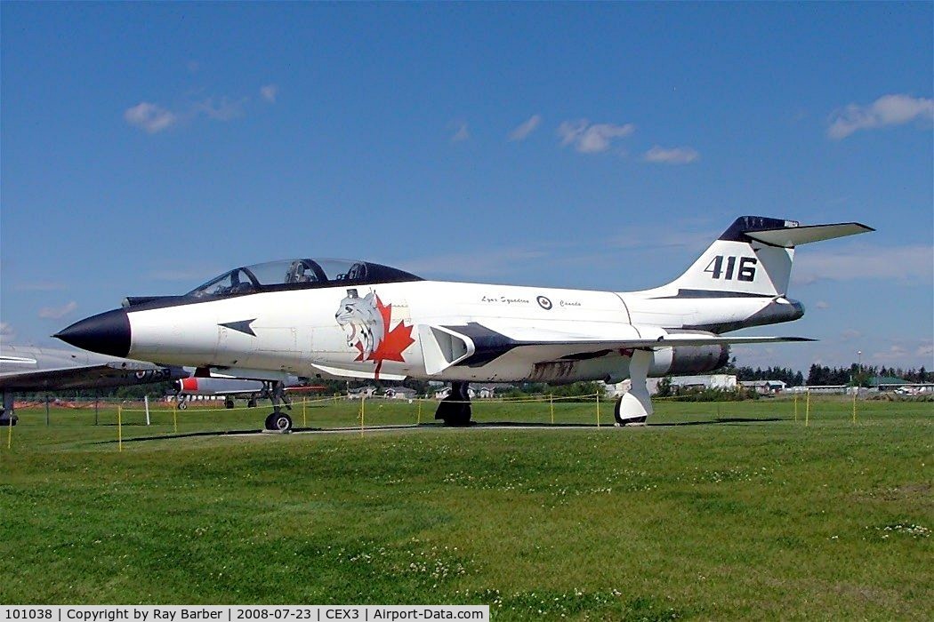 101038, 1957 McDonnell CF-101B Voodoo C/N 546, McDonnell CF-101B Voodoo [546] (Royal Canadian Air Force) Wetaskiwin Regional Airport~C 23/07/2008