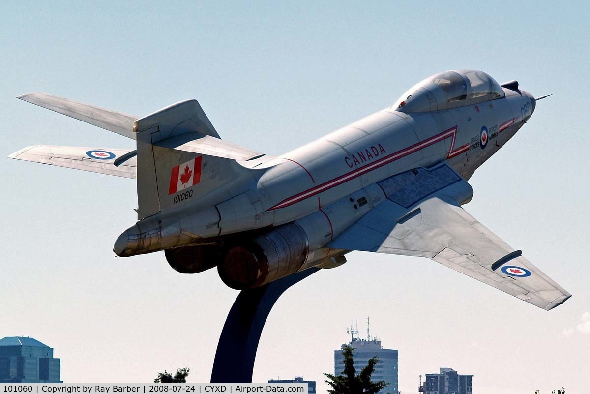 101060, 1957 McDonnell CF-101B Voodoo C/N 611, McDonnell CF-101B Voodoo [611] (Royal Canadian Air Force) Edmonton-City Centre Airport~C 24/07/2008