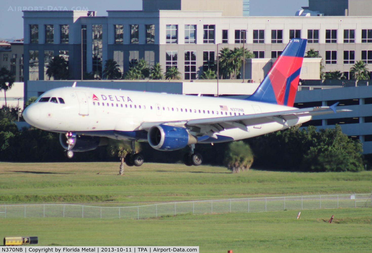 N370NB, 2003 Airbus A319-114 C/N 2087, Delta A319