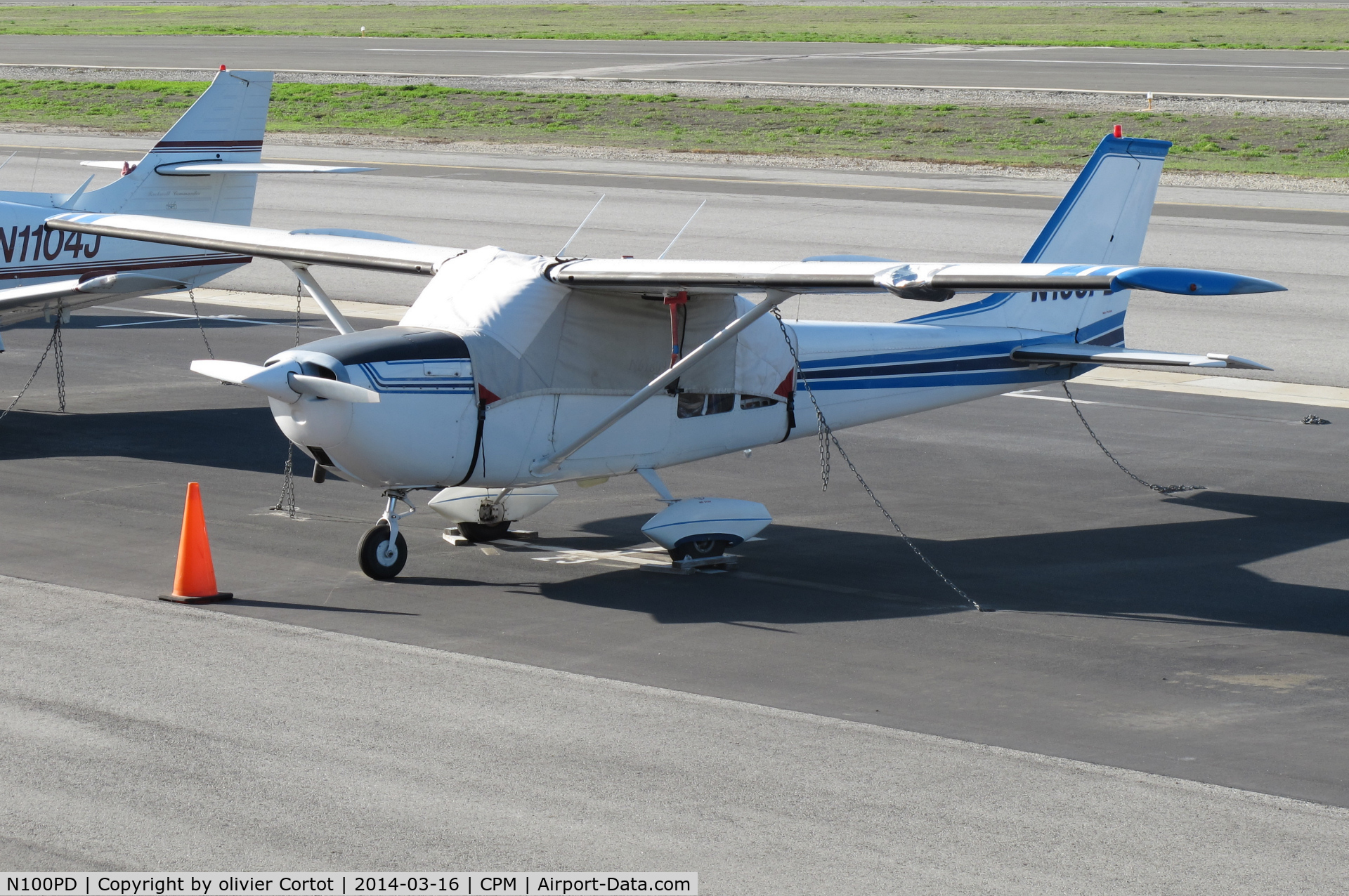 N100PD, 1969 Cessna 172K Skyhawk C/N 17257902, Compton airfield