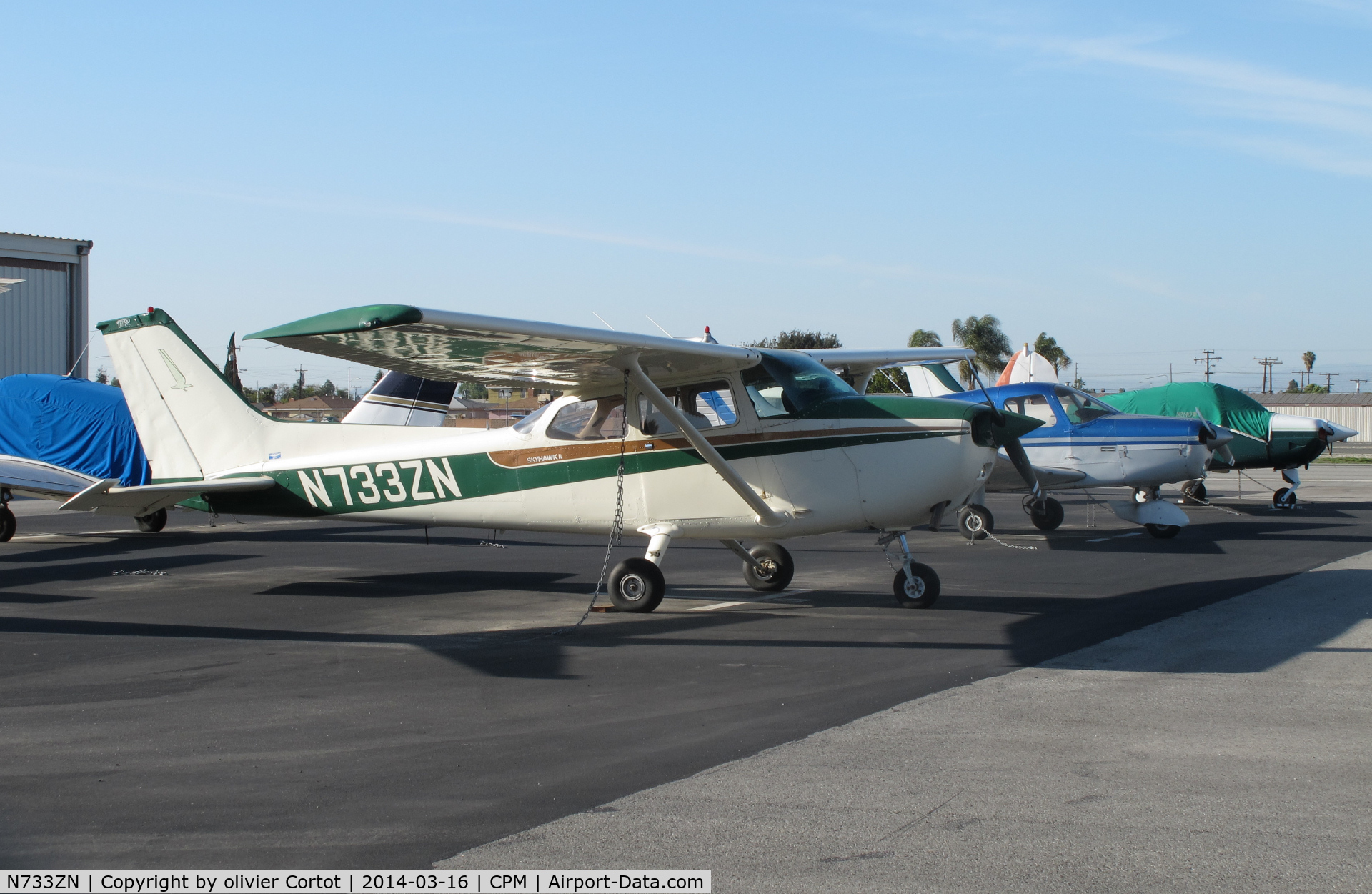 N733ZN, 1977 Cessna 172N C/N 17268680, Compton airport