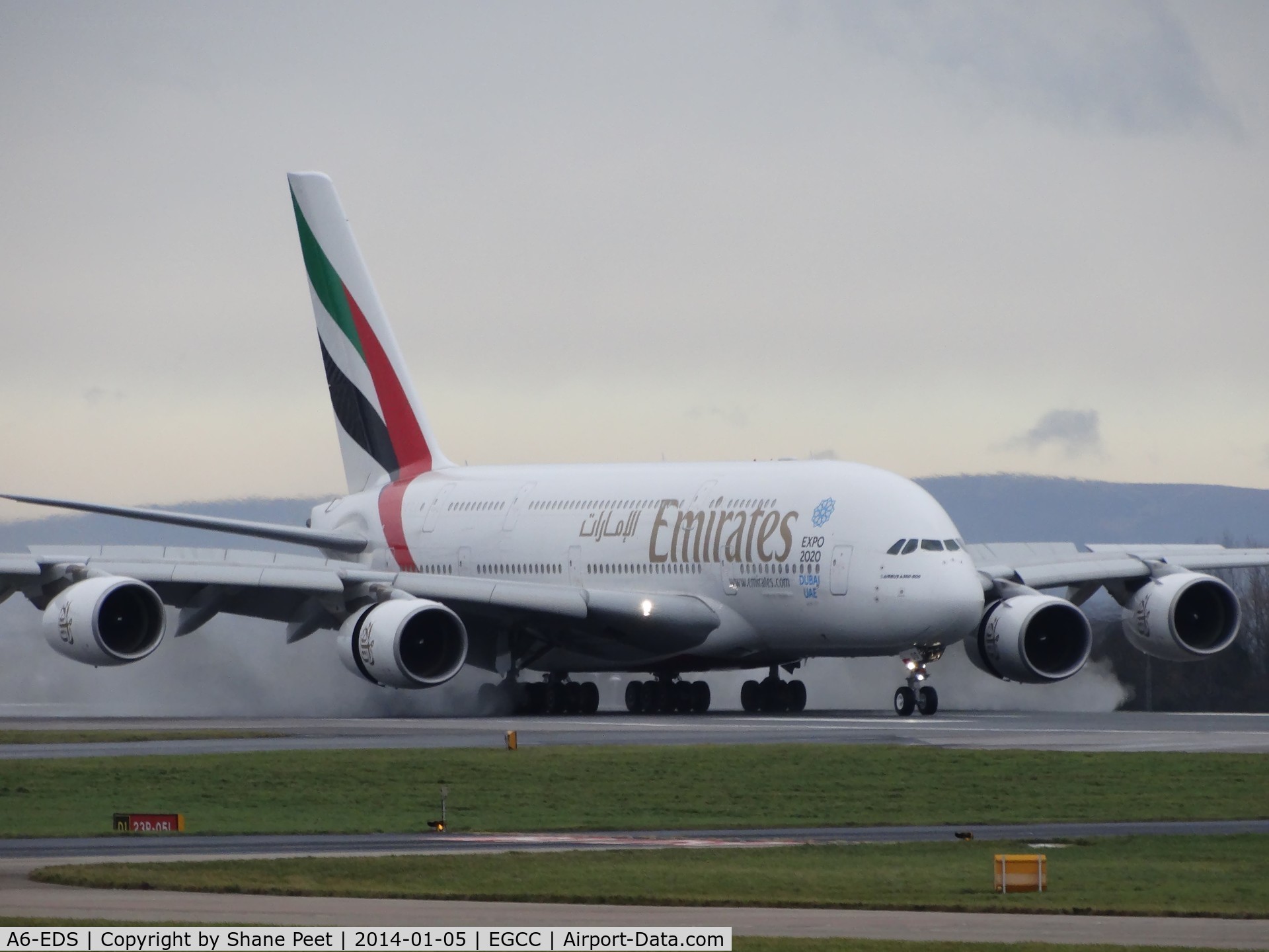 A6-EDS, 2011 Airbus A380-861 C/N 086, Taken with Sony HX300