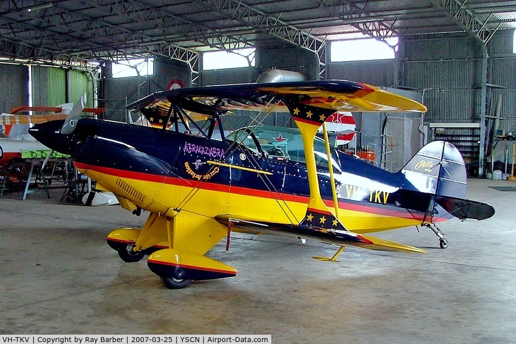 VH-TKV, 1996 Pitts S-2B Special C/N 5350, Christen S-2B Special [5350] Camden~VH 25/03/2007