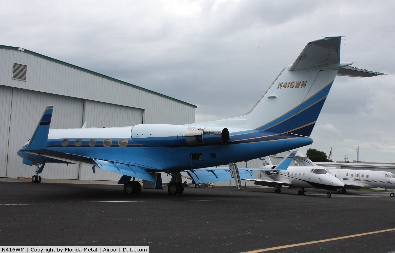 N416WM, 1986 Gulfstream Aerospace G-1159A Gulfstream III C/N 487, Gulfstream III