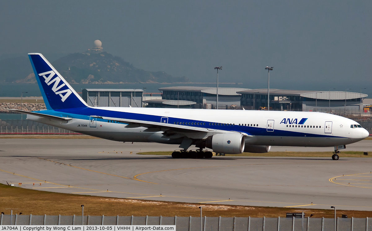JA704A, 1998 Boeing 777-281 C/N 27035, All Nippon Airways