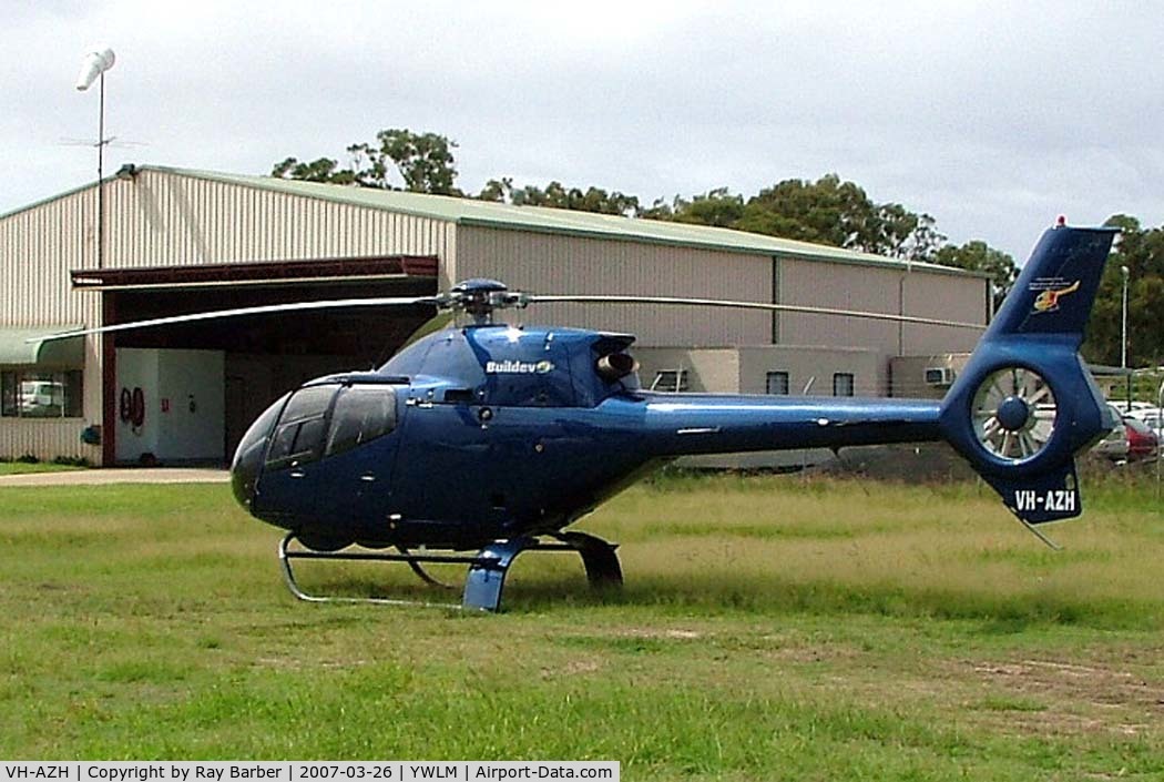 VH-AZH, 1999 Eurocopter EC-120B Colibri C/N 1057, Eurocopter EC.120B Colibri [1057] Newcastle-RAAF Williamtown~VH 26/03/2007. Only registered for just over a month.