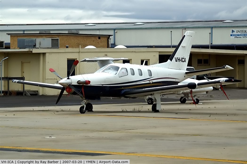 VH-ICA, 2002 Socata TBM-700 C/N 205, Socata TBM-700 C-2 [205] Melbourne-Essendon~VH 20/03/2007