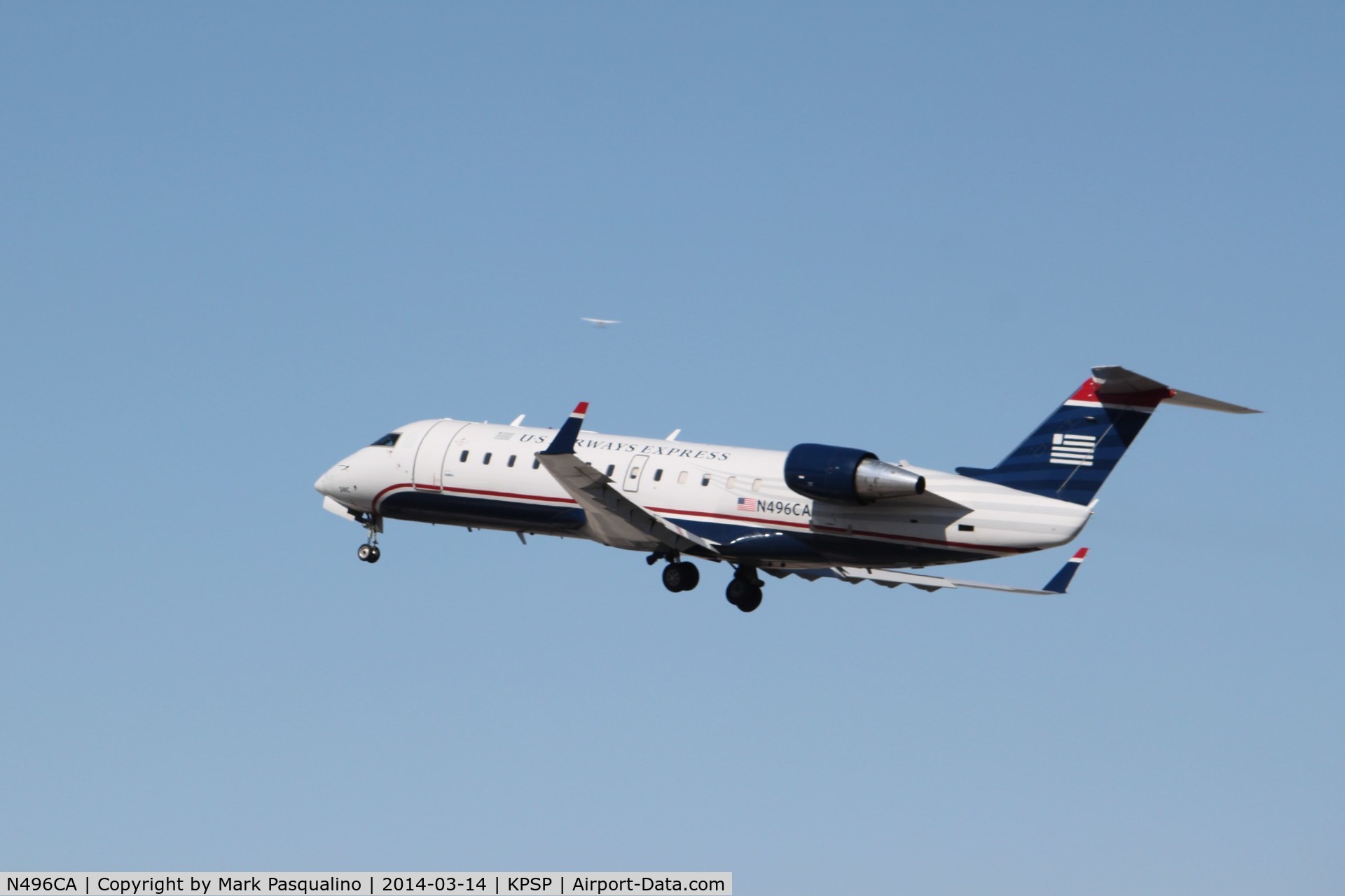 N496CA, 2003 Bombardier CRJ-200ER (CL-600-2B19) C/N 7791, CL-600-2B19