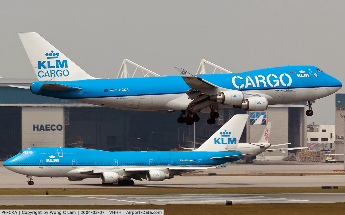 PH-CKA, 2003 Boeing 747-406F/ER/SCD C/N 33694, KLM Cargo