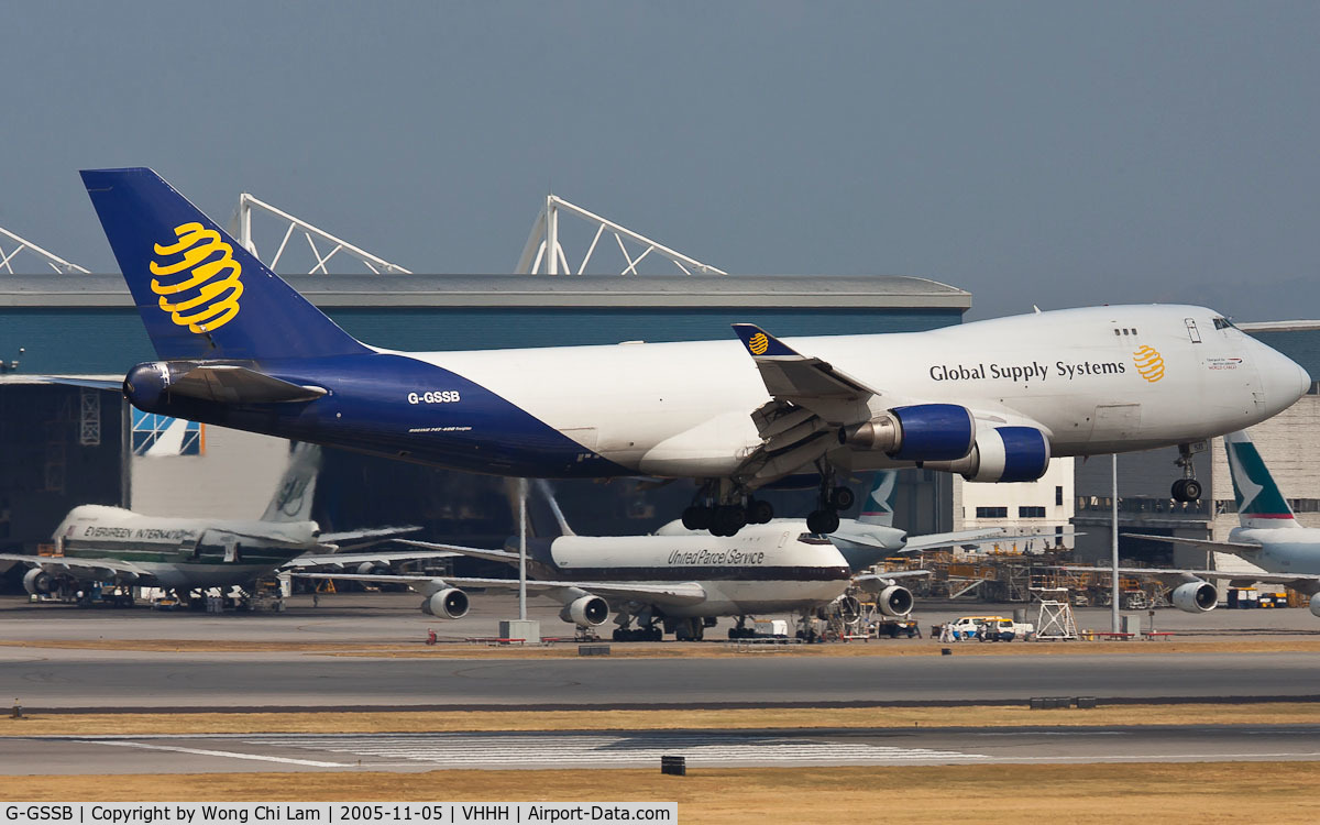G-GSSB, 1998 Boeing 747-47UF C/N 29252, Global Supply Systems (opp. by BA World Cargo)