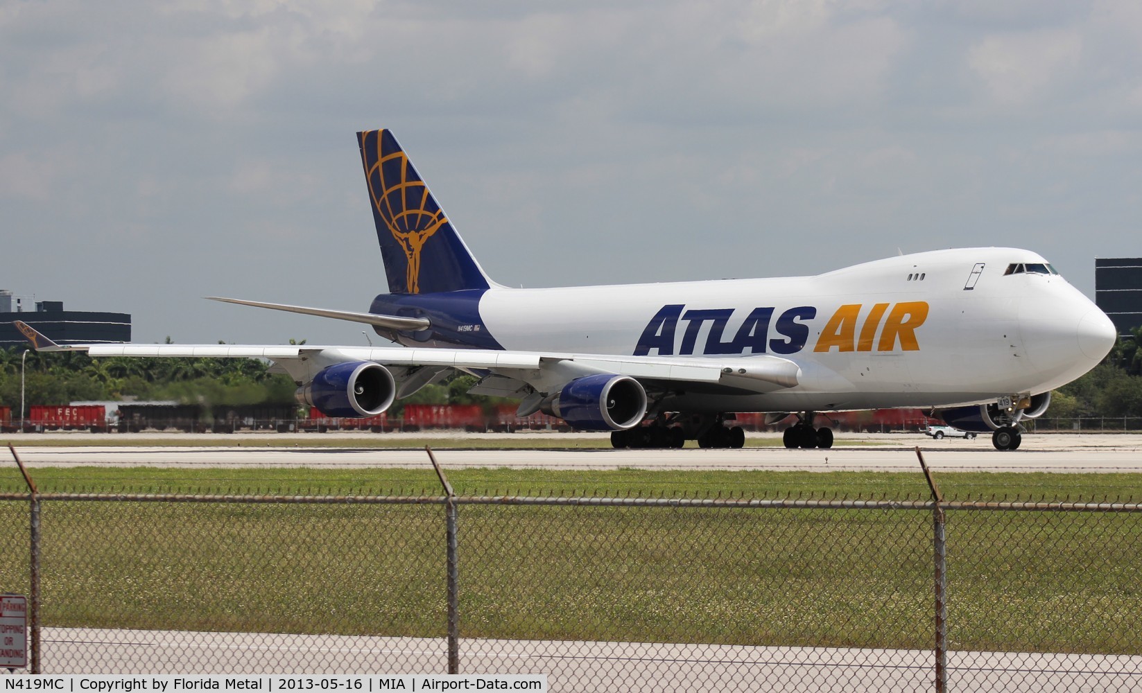 N419MC, 1996 Boeing 747-48EF C/N 28367, Atlas 747-400