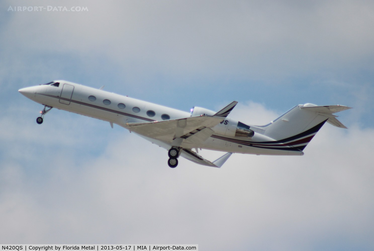 N420QS, 1997 Gulfstream Aerospace G-IV C/N 1320, Net Jets G-IV