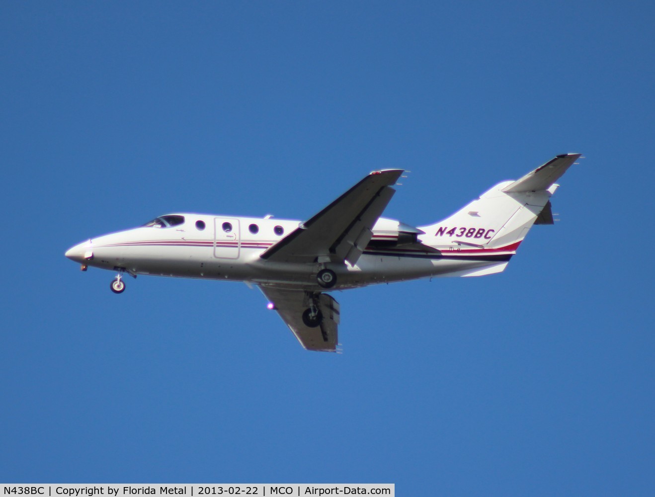 N438BC, Raytheon Aircraft Company 400A C/N RK-438, Beech 400A