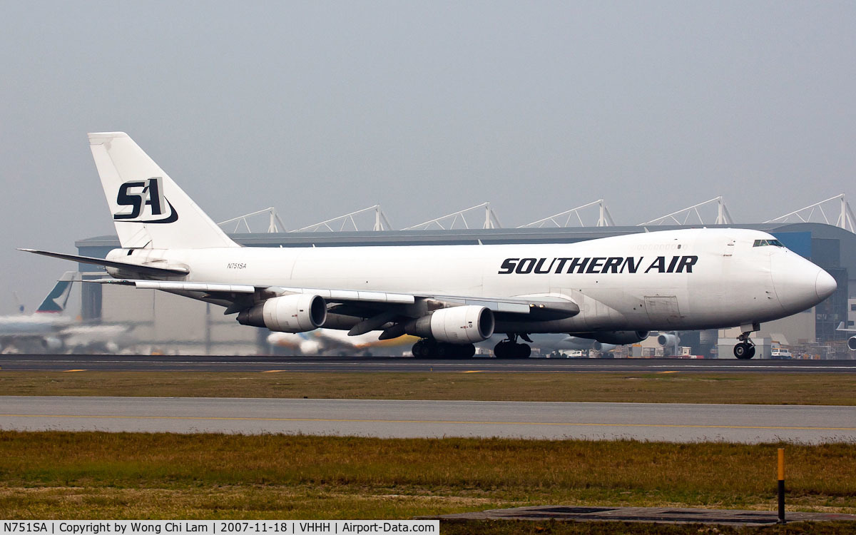 N751SA, 1981 Boeing 747-228F C/N 22678, Southern Air