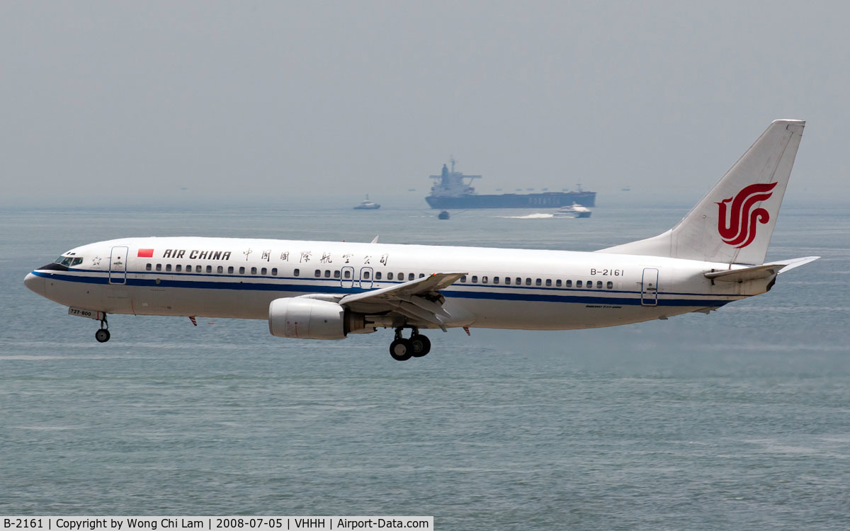 B-2161, 2001 Boeing 737-86N C/N 28655, Air China