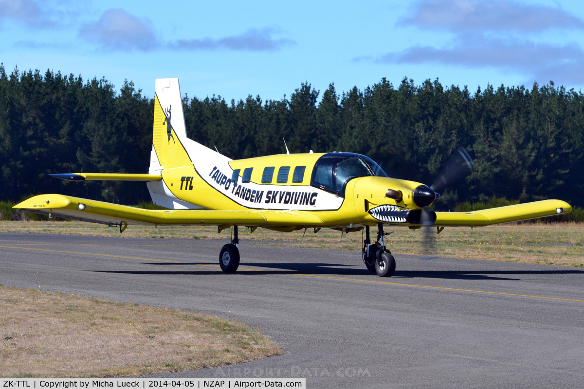 ZK-TTL, 2005 Pacific Aerospace 750XL C/N 104, At Taupo