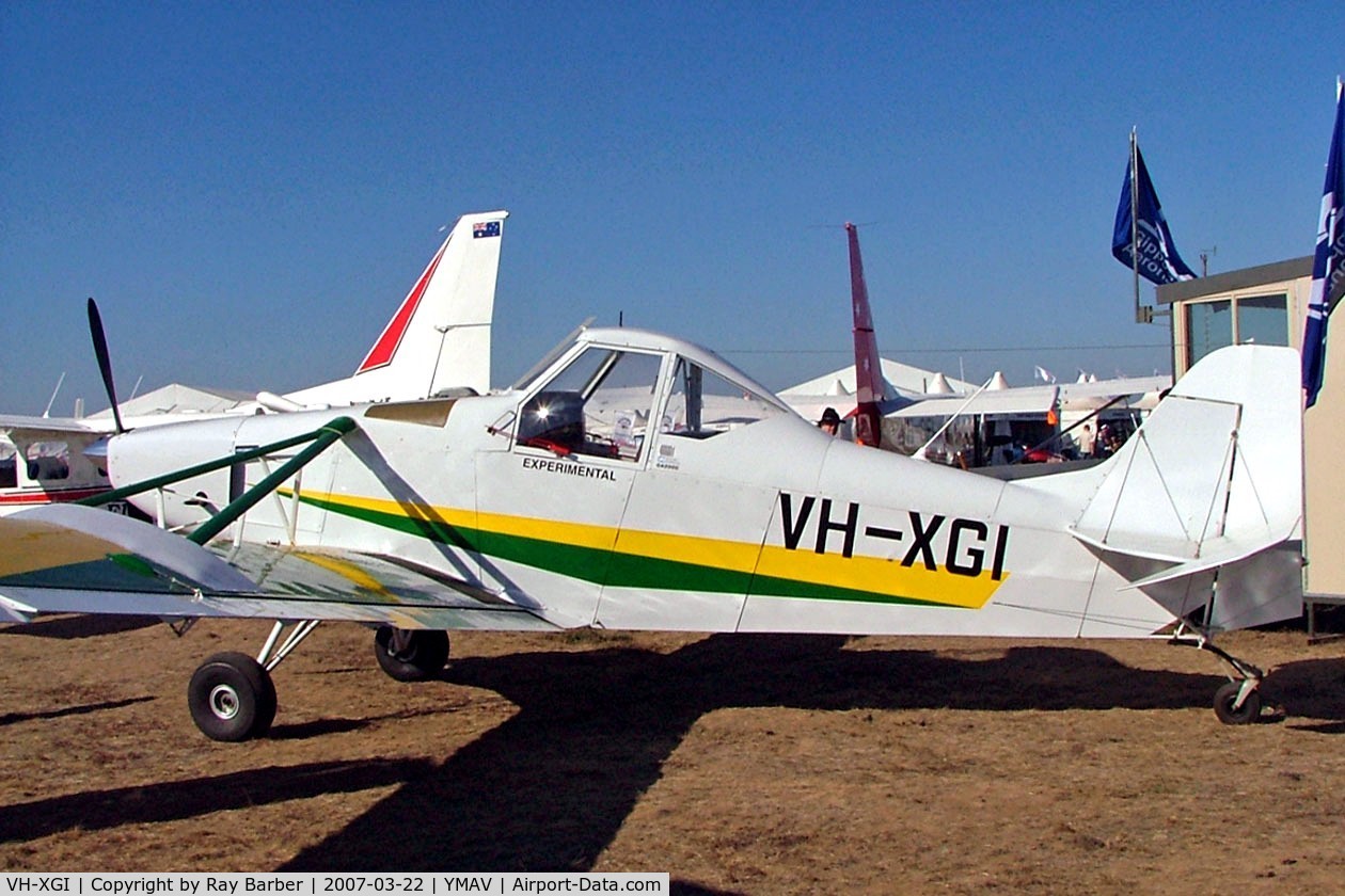 VH-XGI, 2003 Gippsland GA-200C Fatman C/N 200C-0345, Gippsland GA-200C Fatman [200C-0345] (Gippsland Aeronautics P/L) Avalon~VH 22/03/2007