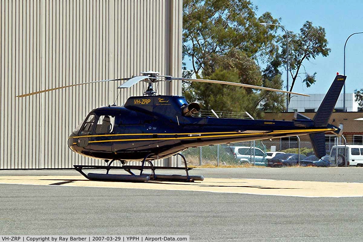 VH-ZRP, Eurocopter AS-350B-2 Ecureuil Ecureuil C/N 4052, Eurocopter AS.550B2 Ecureuil [4052] Perth Int'l~VH 29/03/2007