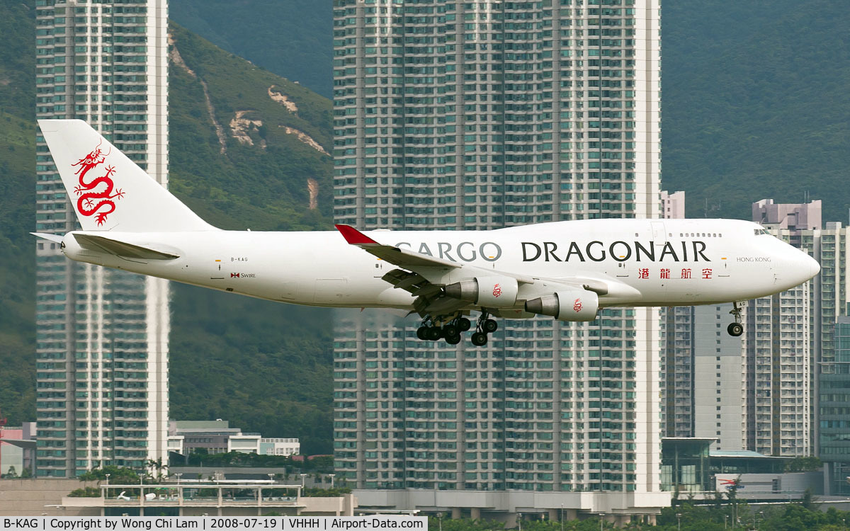 B-KAG, 2002 Boeing 747-412/BCF C/N 27067, Dragonair Cargo
