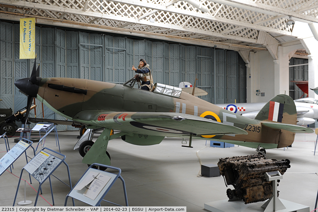 Z2315, Hawker Hurricane IIB C/N Not found Z2315, RAF Haker Hurricana