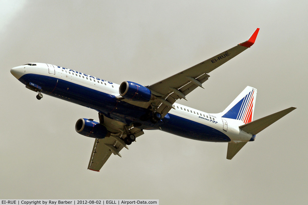 EI-RUE, 2000 Boeing 737-85P C/N 28388, Boeing 737-85P [28388] (Transaero Airlines) Home~G 02/08/2012. On approach 27R.