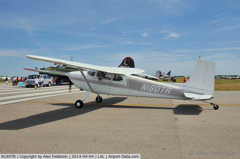 N180TR, 1956 Cessna 180A C/N 50124, Sun-N-Fun 2014