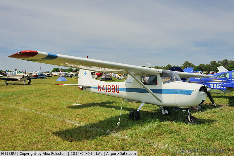 N4188U, 1963 Cessna 150D C/N 15060188, Sun-N-Fun 2014