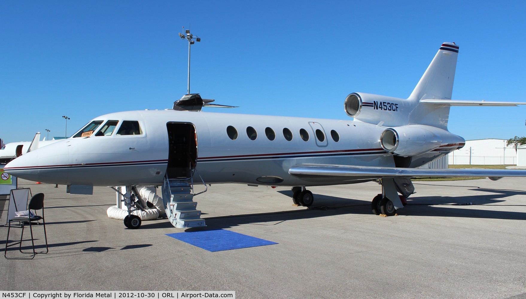 N453CF, 1982 Dassault Falcon 50 C/N 127, Falcon 50