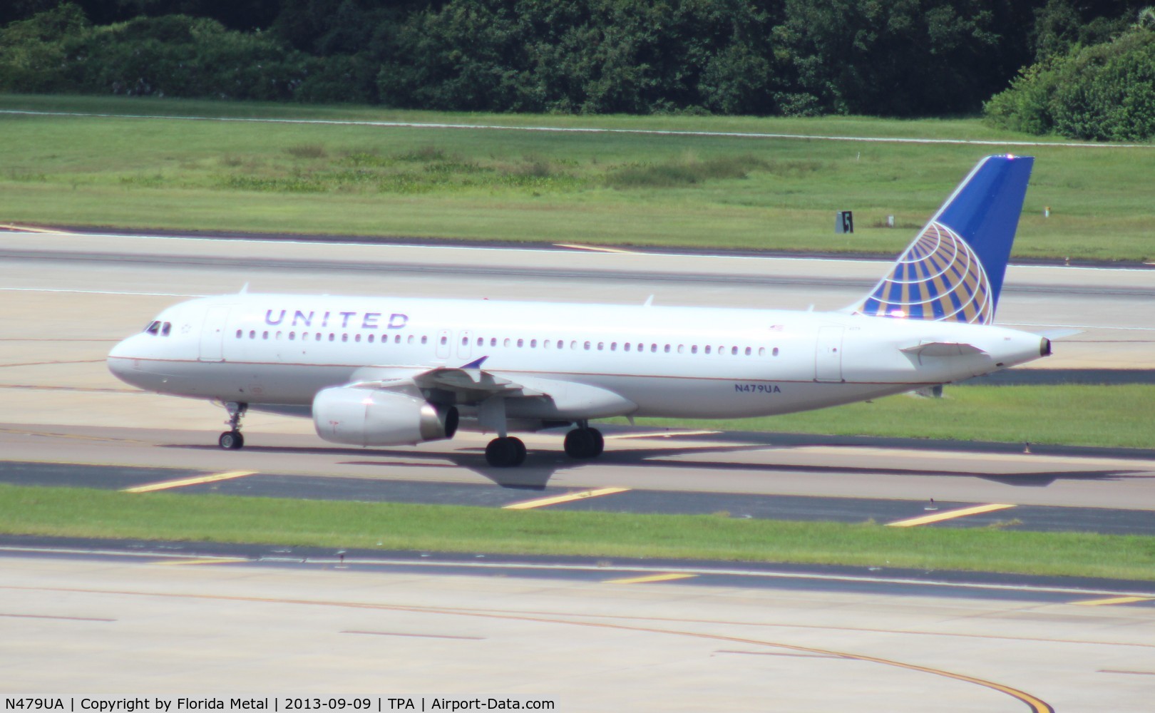 N479UA, 2001 Airbus A320-232 C/N 1538, United A320