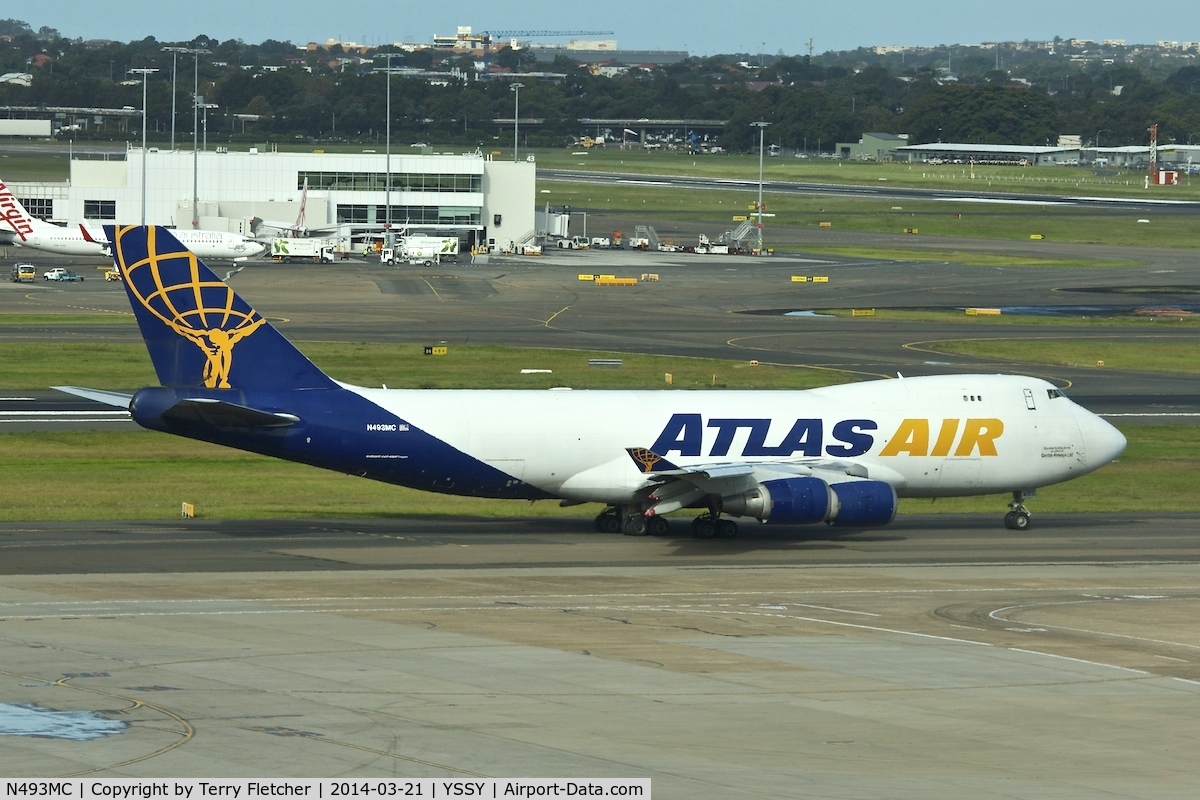 N493MC, 1998 Boeing 747-47UF C/N 29254, 1998 Boeing 747-47UF, c/n: 29254 at Sydney